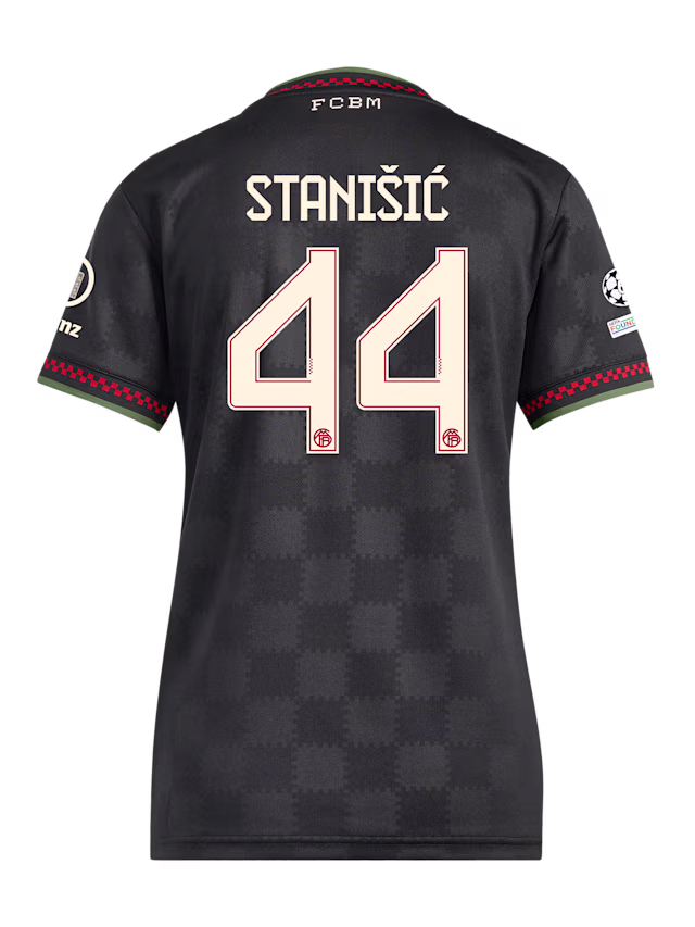 Женское футбольное джерси FC Bayern Munich Champions League Jersey 25-26 STANIŠIĆ 44
