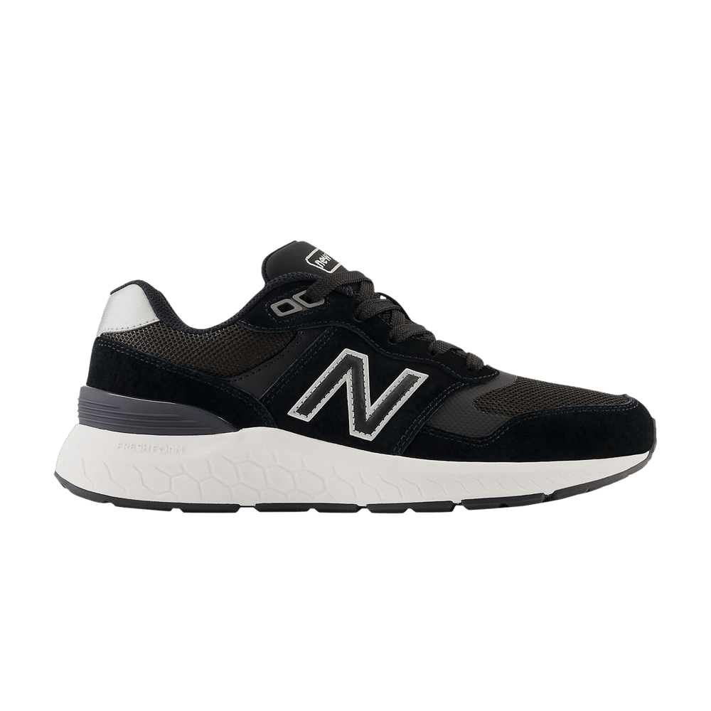 Кроссовки New Balance Wmns Fresh Foam 880v6 Wide 'Black Metallic Silver'