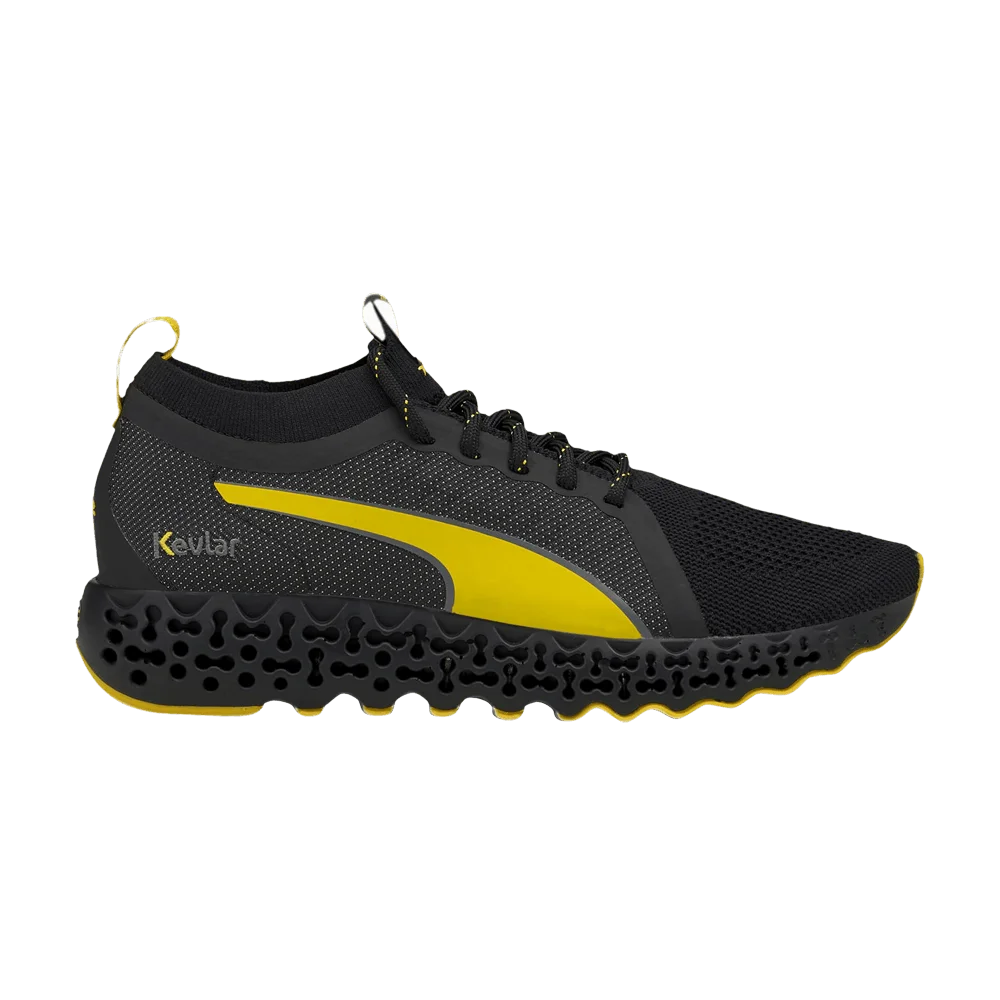Krossovki-Kevlar-x-Puma-Calibrate-Runner-Black-Super-Lemon