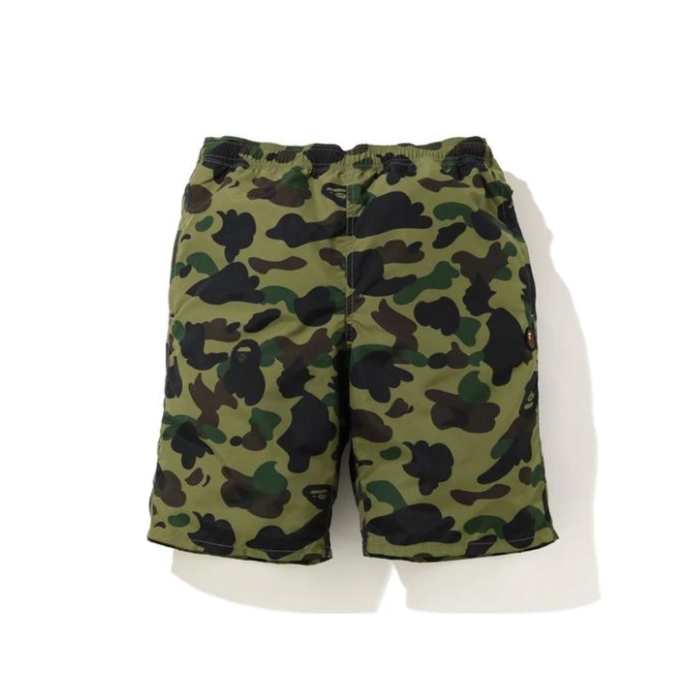 Спортивные шорты BAPE 1st Camo Beach Shorts (SS20) Green