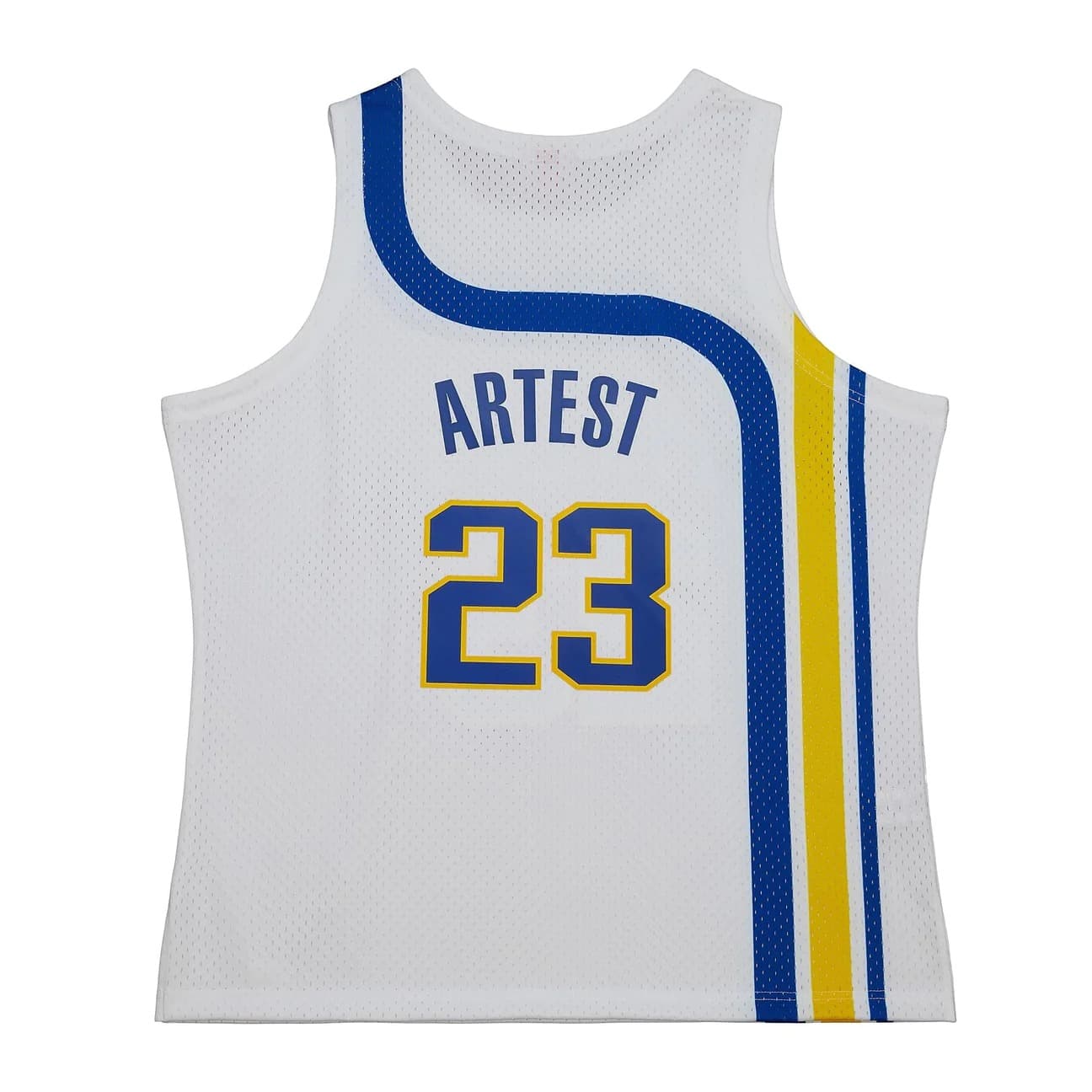 Баскетбольная джерси 2003-04 Indiana Pacers Ron Artest #23 Swingman Hardwood Classics White Jersey