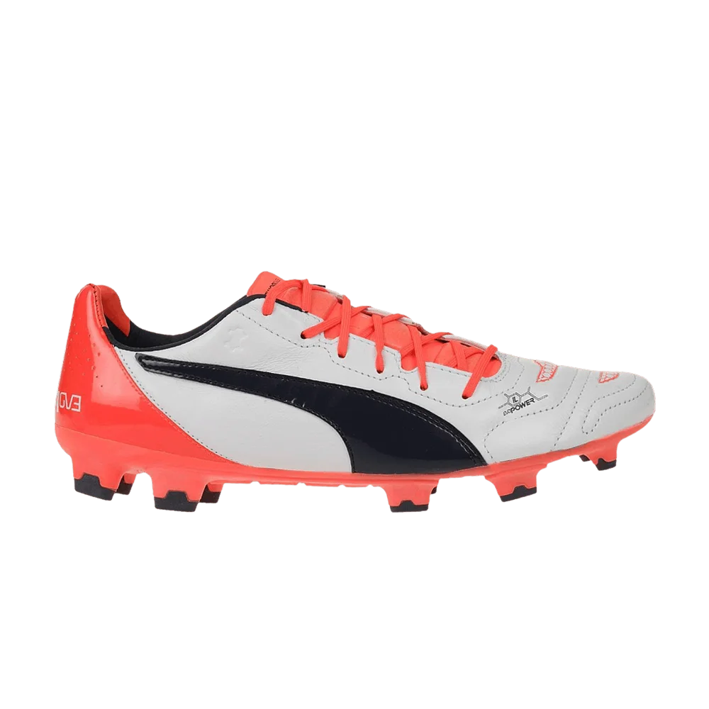 Krossovki-Puma-evoPower-1.2-Leather-FG-White-Lava-Blast