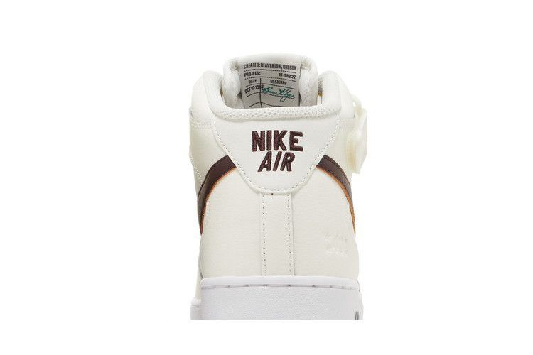 Кроссовки Nike Air Force 1 Mid '07 LV8 '40th Anniversary - Sail Brown Basalt'