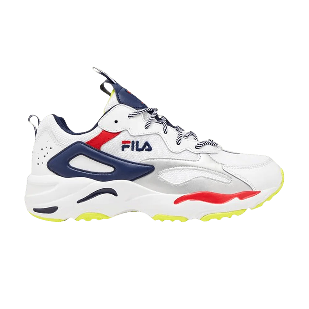 Krossovki-Fila-Ray-Tracer-White-Navy-Red