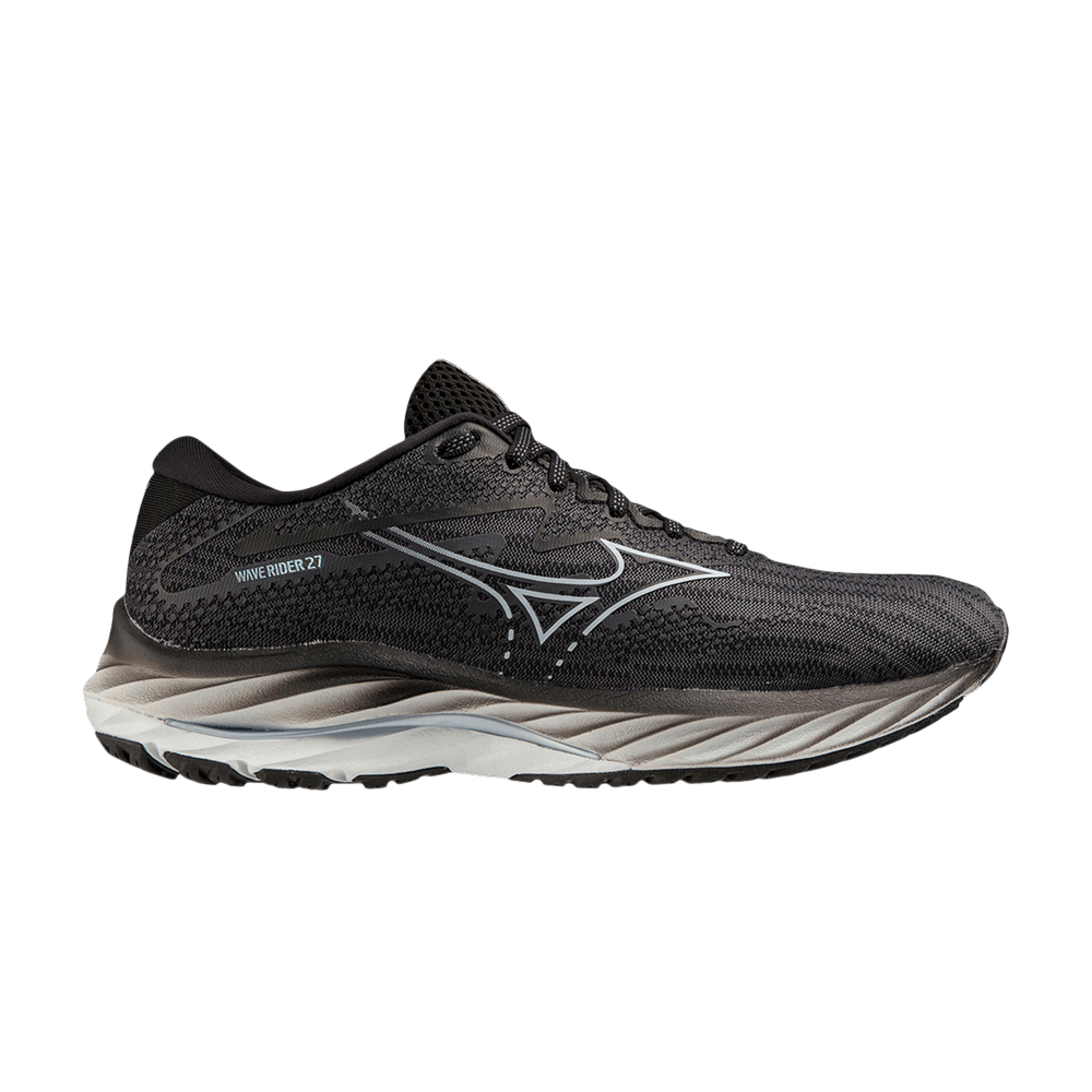 Кроссовки Mizuno Wmns Wave Rider 27 'Ebony Snowcrest'