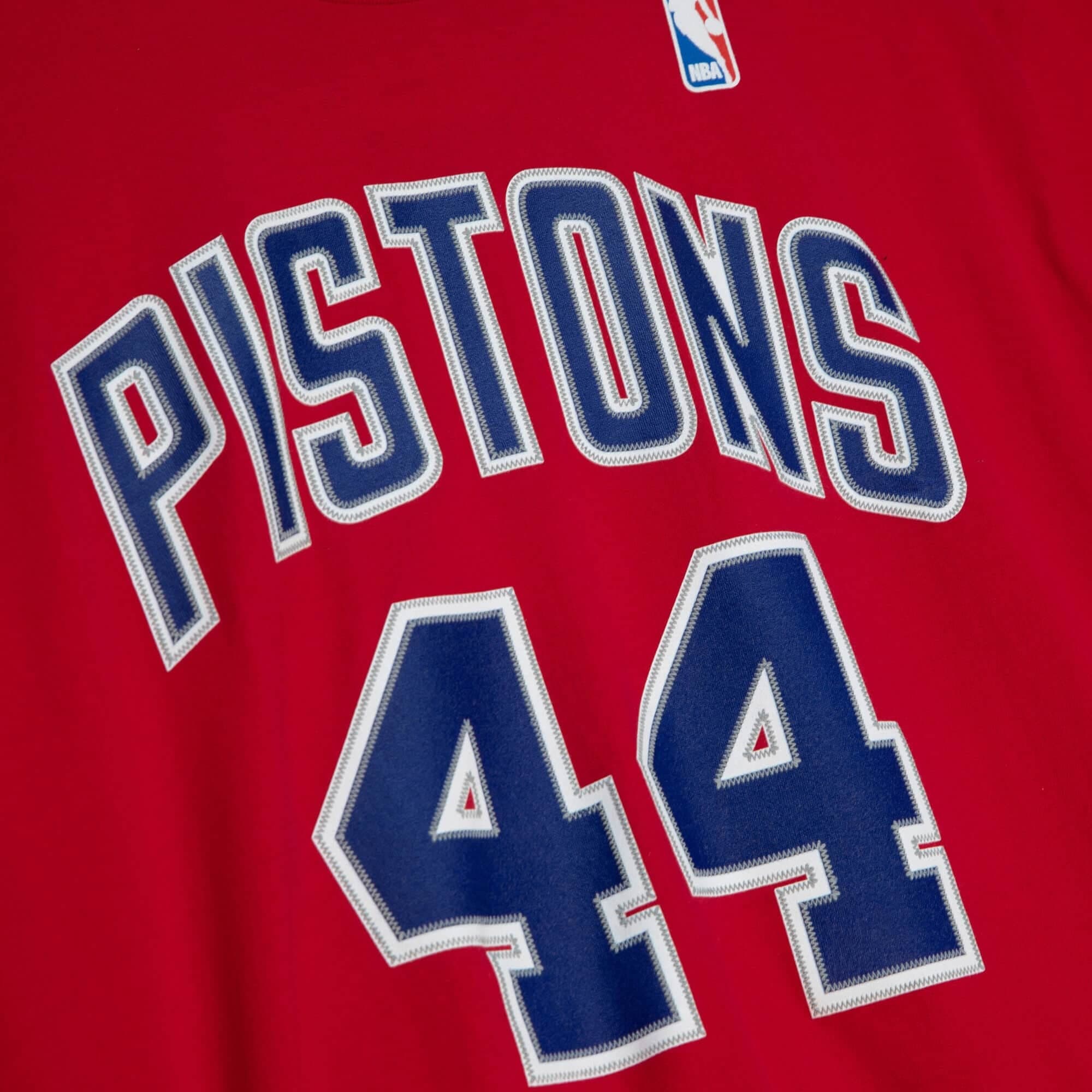 Футболка Mitchell & Ness Traditional Name & Number Detroit Pistons 1989-90 Rick Mahorn T-Shirt