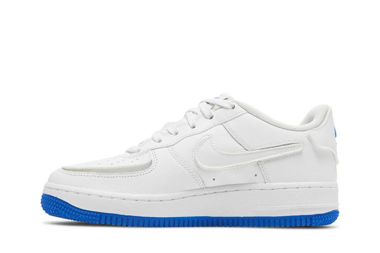 Кроссовки Nike Air Force 1/1 GS 'White Royal Blue'