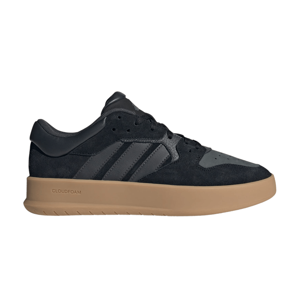 Кроссовки adidas Court 24 'Black Carbon Gum'
