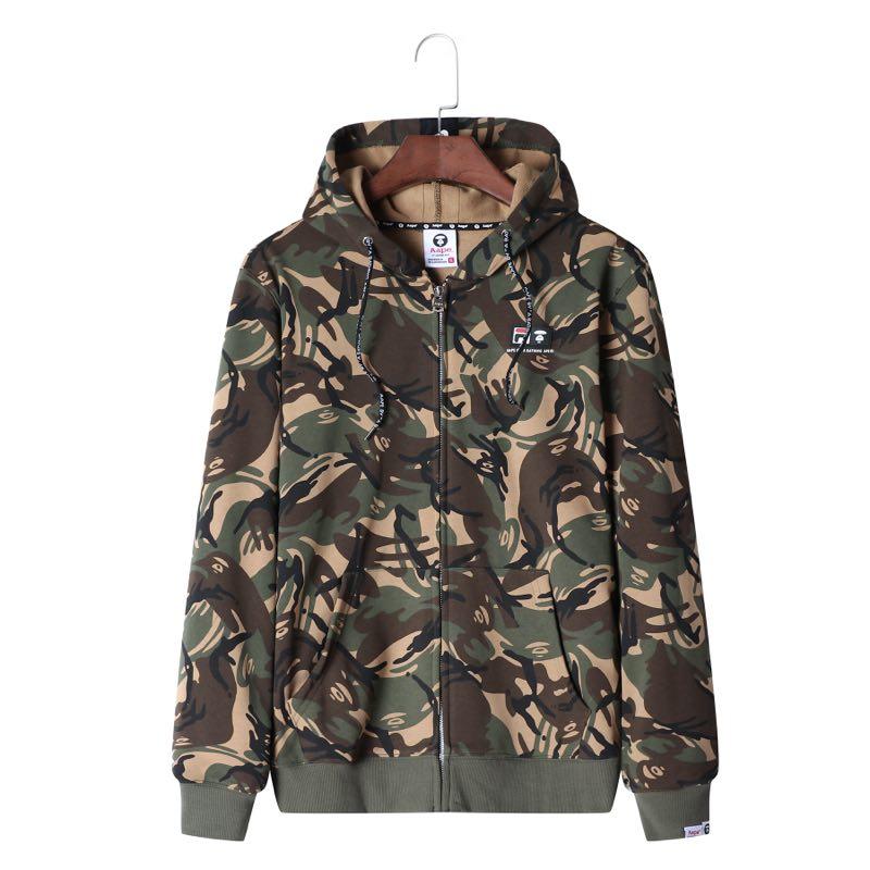AAPE-x-FILA-Hoodie-Camo