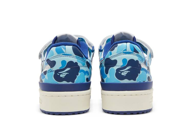 Кроссовки BAPE x adidas Forum Low 84 '30th Anniversary - Blue'