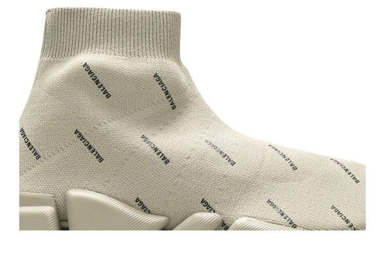 Кроссовки Balenciaga Wmns Speed 2.0 Sneaker 'Allover Logo - Sand'