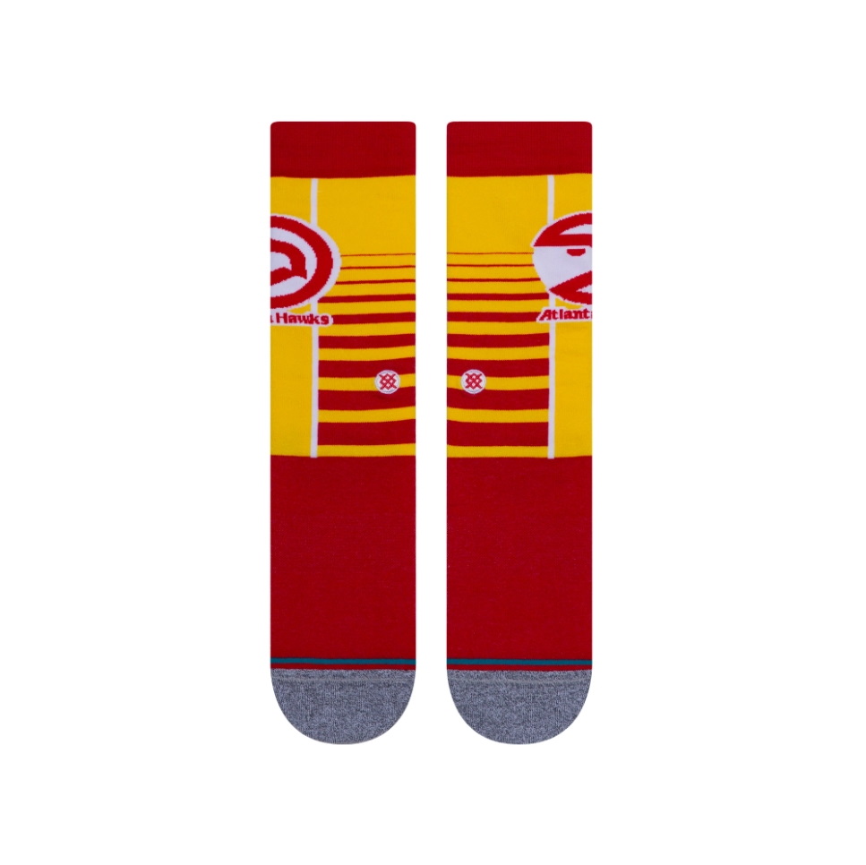 Спортивные носки Stance Atlanta Hawks Gradient Hardwood Classics Stance NBA Socks