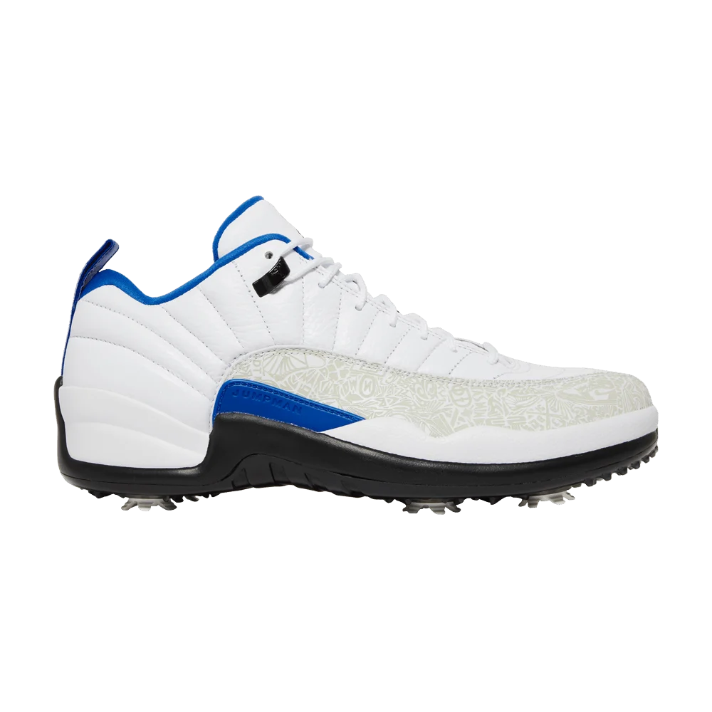 Krossovki-Air-Jordan-12-Low-Golf-White-Game-Royal