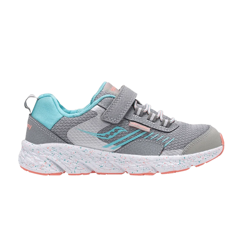 Кроссовки Saucony Wind Shield A/C Big Kid 'Grey Turquoise'