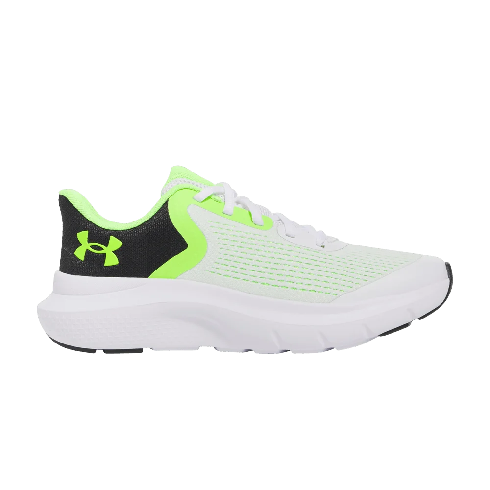 Кроссовки Under Armour Rogue 5 GS 'White Black Hyper Green'
