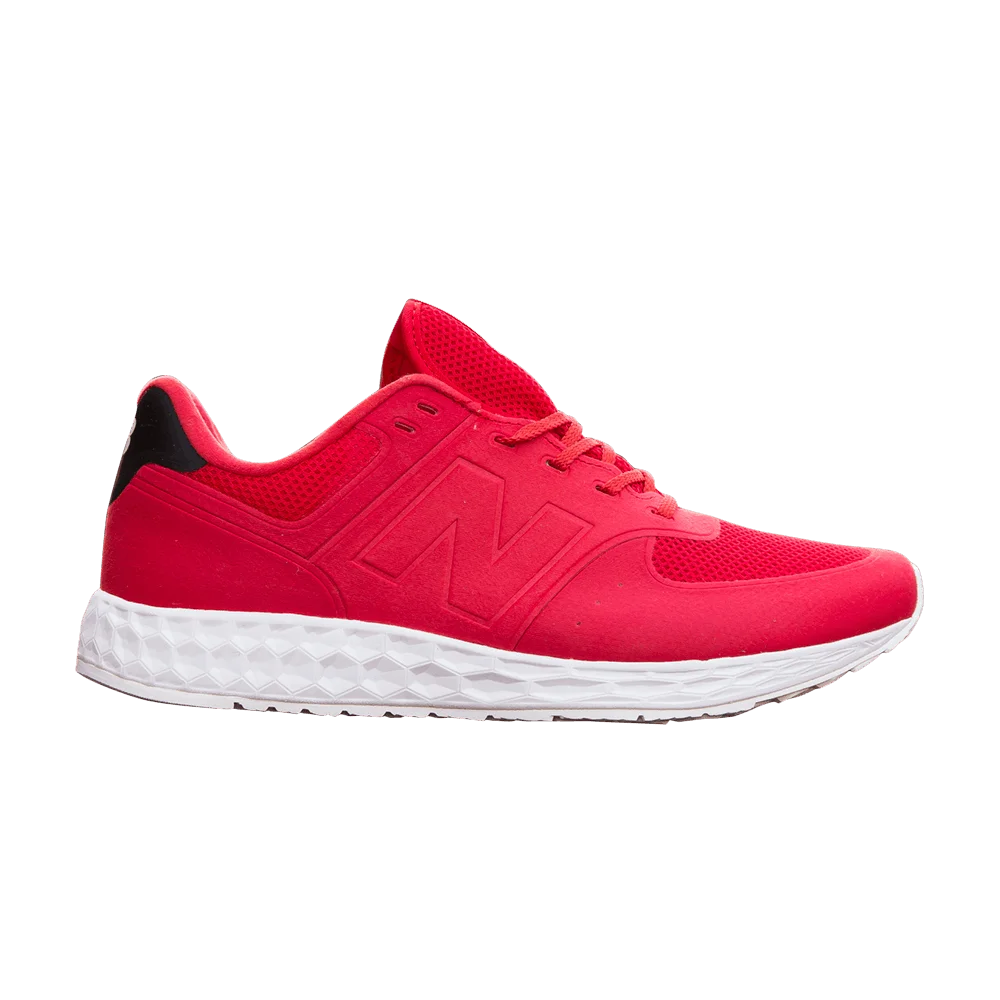 Krossovki-New-Balance-574-Fresh-Foam-Red