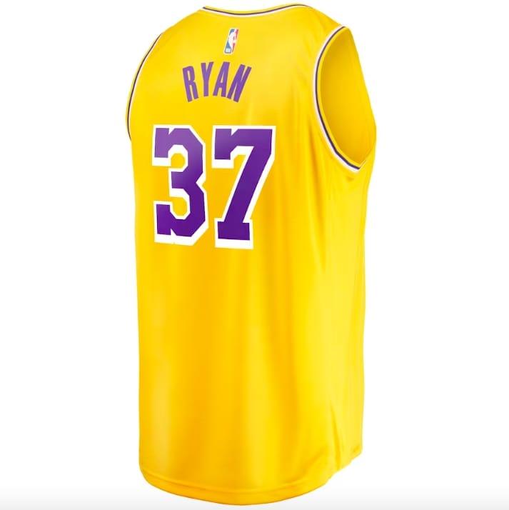 2022-23-LA-Lakers-37-Matt-Ryan-Fast-Break-Icon-Gold-Jersey-3
