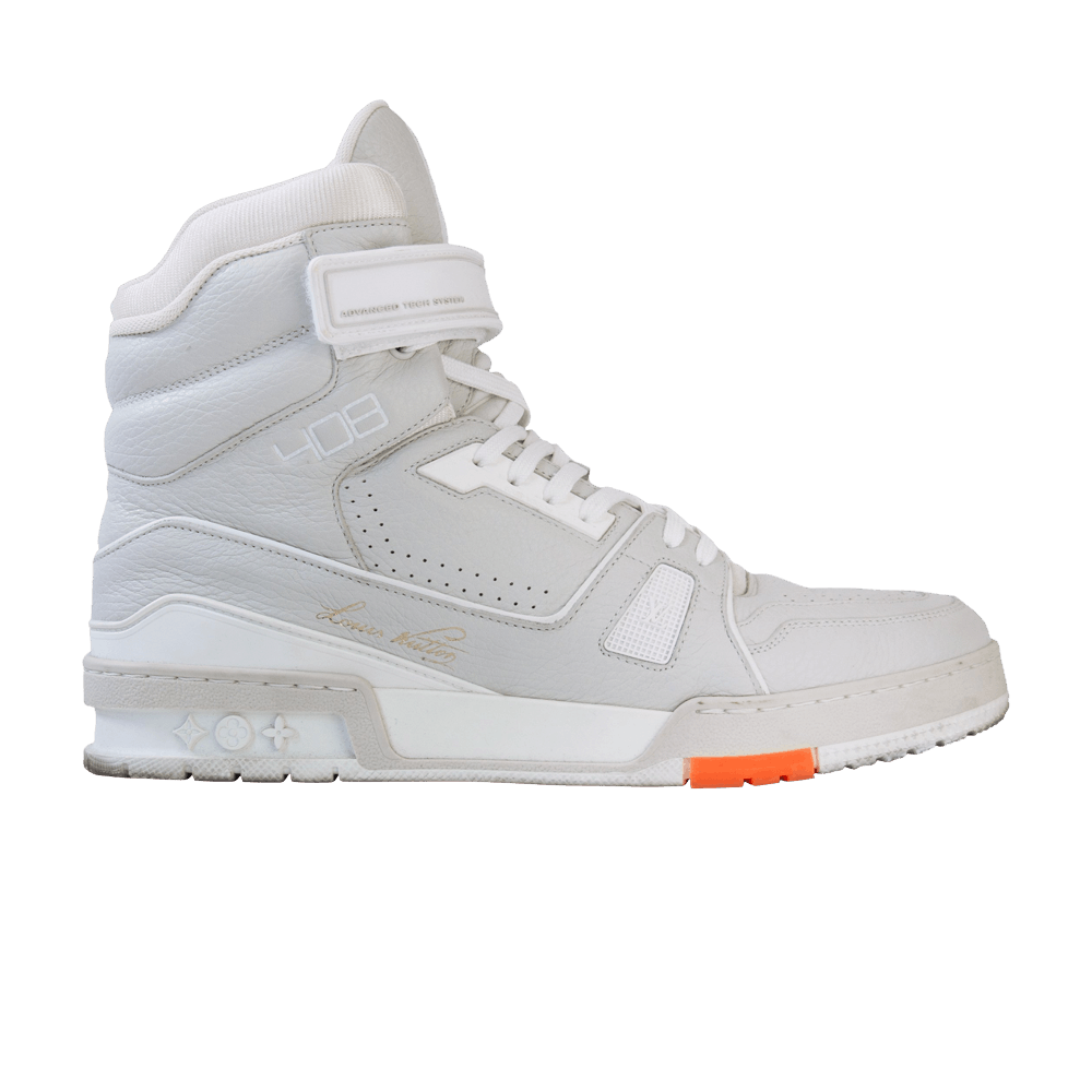 Кроссовки Louis Vuitton 408 Trainer Sneaker Boot 'Nuage White'