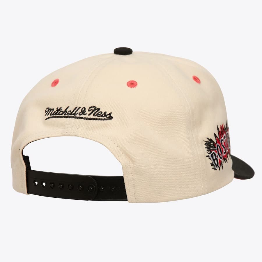 Mitchell-Ness-Cream-Boston-Red-Sox-Overspray-Pro-Crown-Snapback-Hat-1
