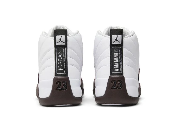 Кроссовки A Ma Maniére x Wmns Air Jordan 12 Retro SP 'White'