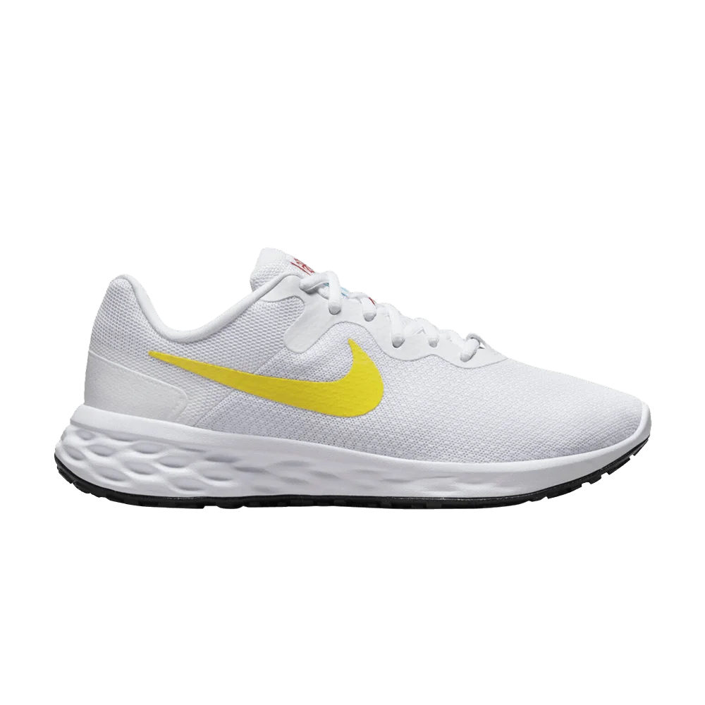Кроссовки Nike Wmns Revolution 6 Next Nature 'White Opti Yellow'