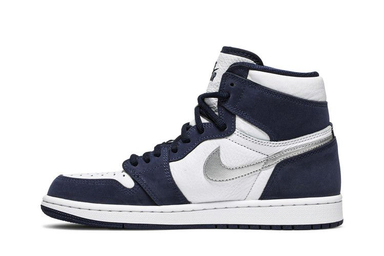 Кроссовки Air Jordan 1 Retro High CO.JP 'Midnight Navy' Suitcase Special Box