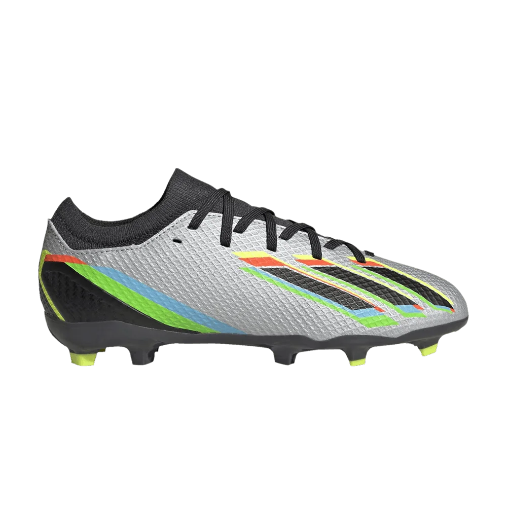Krossovki-Adidas-X-Speedportal.3-FG-J-Silver-Metallic-Black