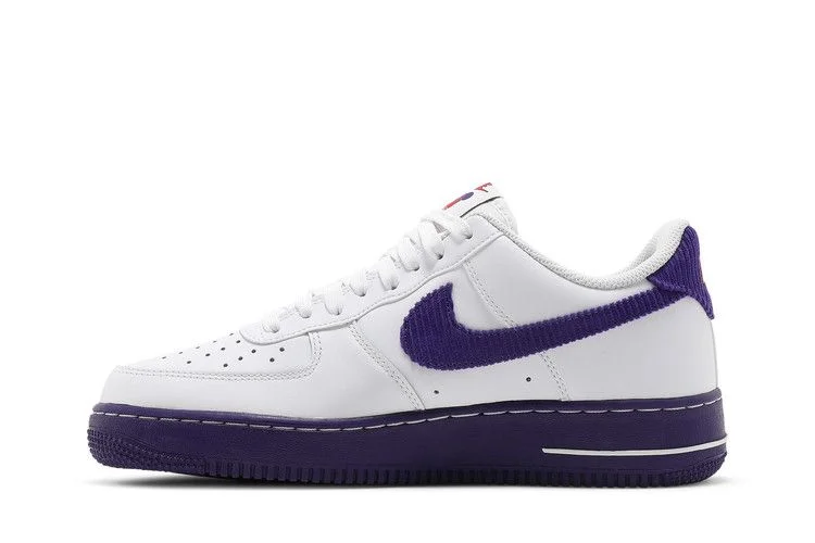 Кроссовки Nike Air Force 1 '07 LV8 EMB 'White Court Purple'