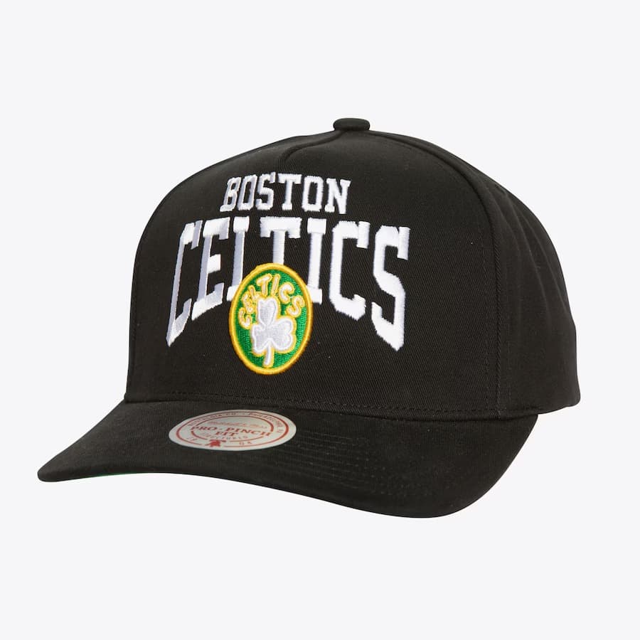 Mitchell-Ness-Black-Boston-Celtics-Hardwood-Classics-Big-Time-Pro-Snapback-Hat