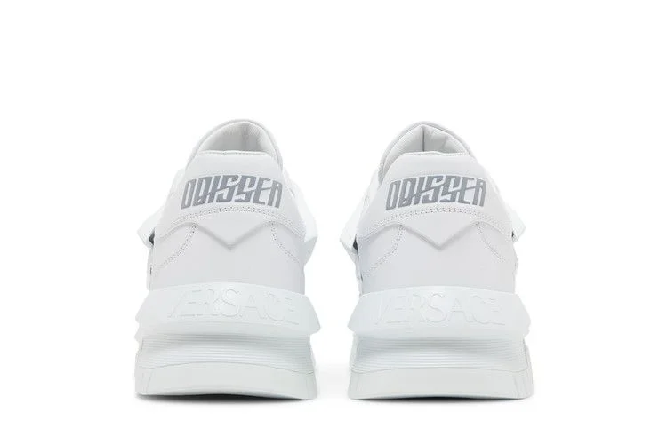 Кроссовки Versace Odissea Caged Rubber Medusa Sneaker 'Triple White'