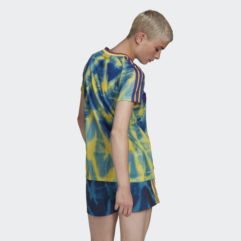 Джерси adidas Arsenal Human Race Womens Jersey Eqt Yellow/Collegiate Navy
