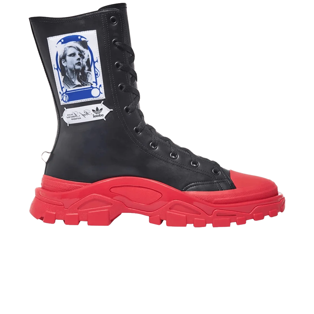 Krossovki-Raf-Simons-x-adidas-Detroit-Runner-High-Black-Red