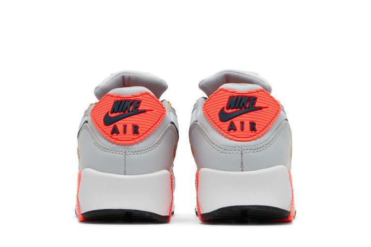 Кроссовки Nike Wmns Air Max 90 'Grey Crimson Gold'