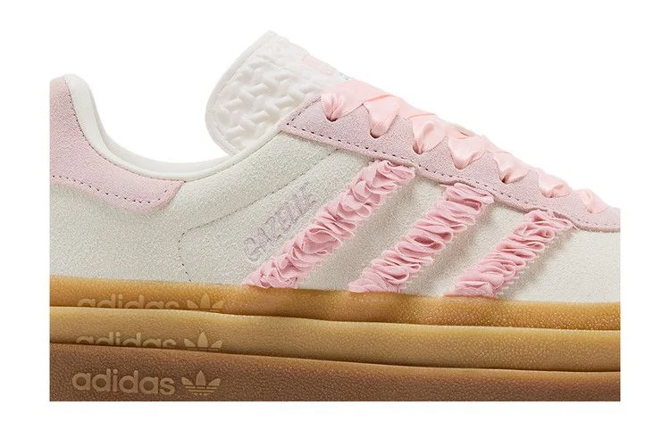 Кроссовки adidas Wmns Gazelle Bold 'Pink Ruffle Lace'