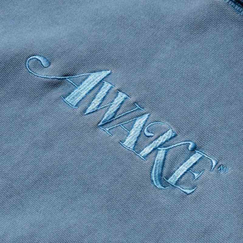 Awake-Embroidered-Logo-Hoodie-Washed-Blue-2