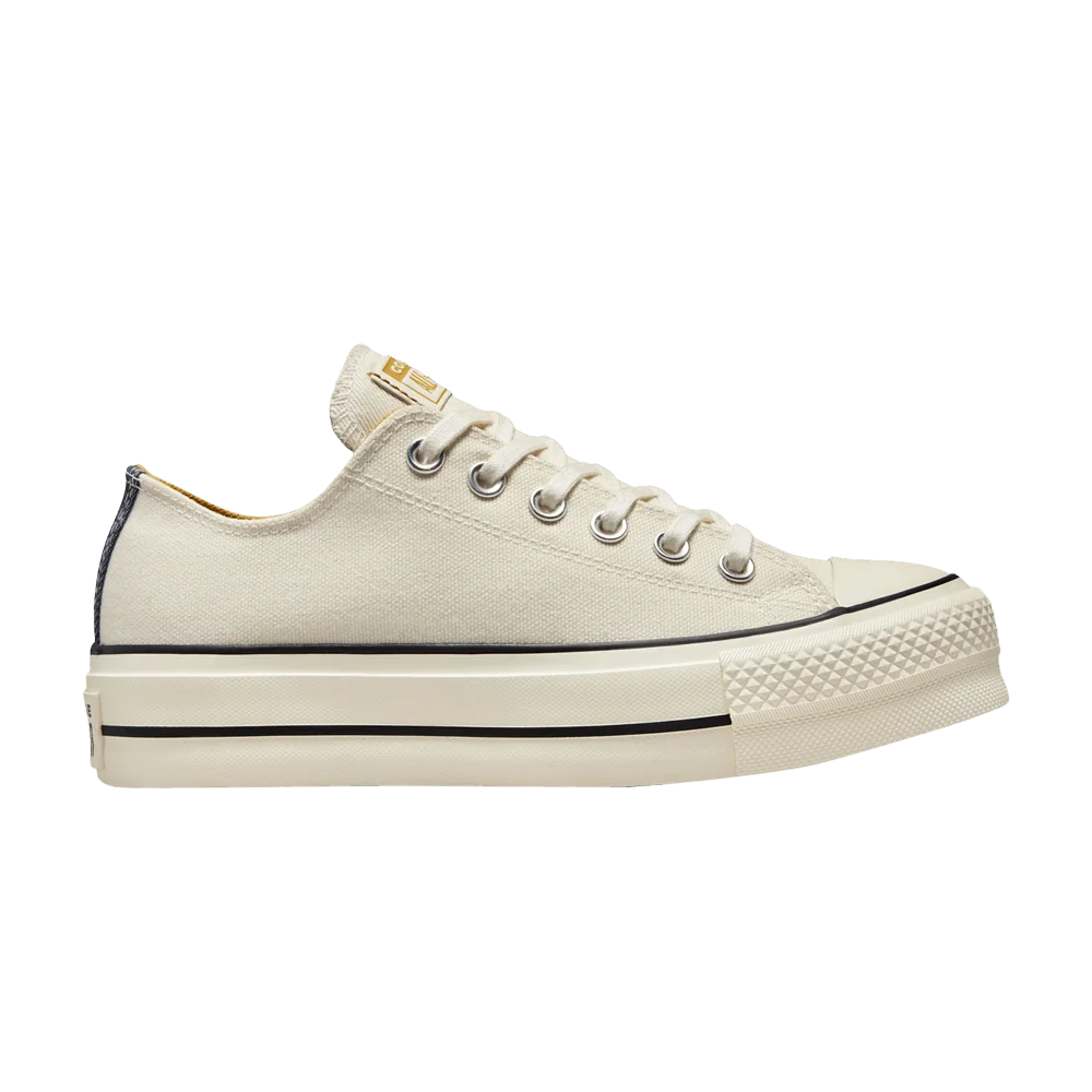 Converse Wmns Chuck Taylor All Star Lift Platform Low 'Denim - Egret Navy'