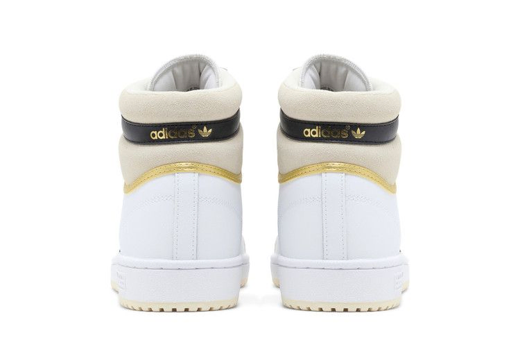 Кроссовки adidas Top Ten High 'White Black Gold'