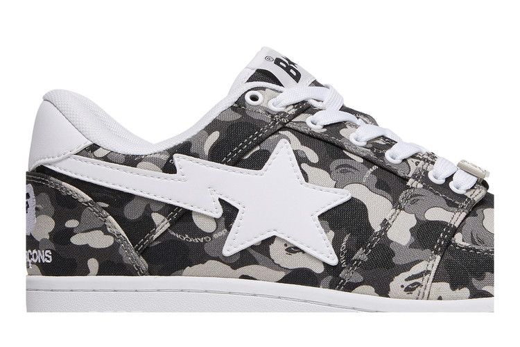 Кроссовки Comme des Garçons x Bapesta Low 'White Camo'