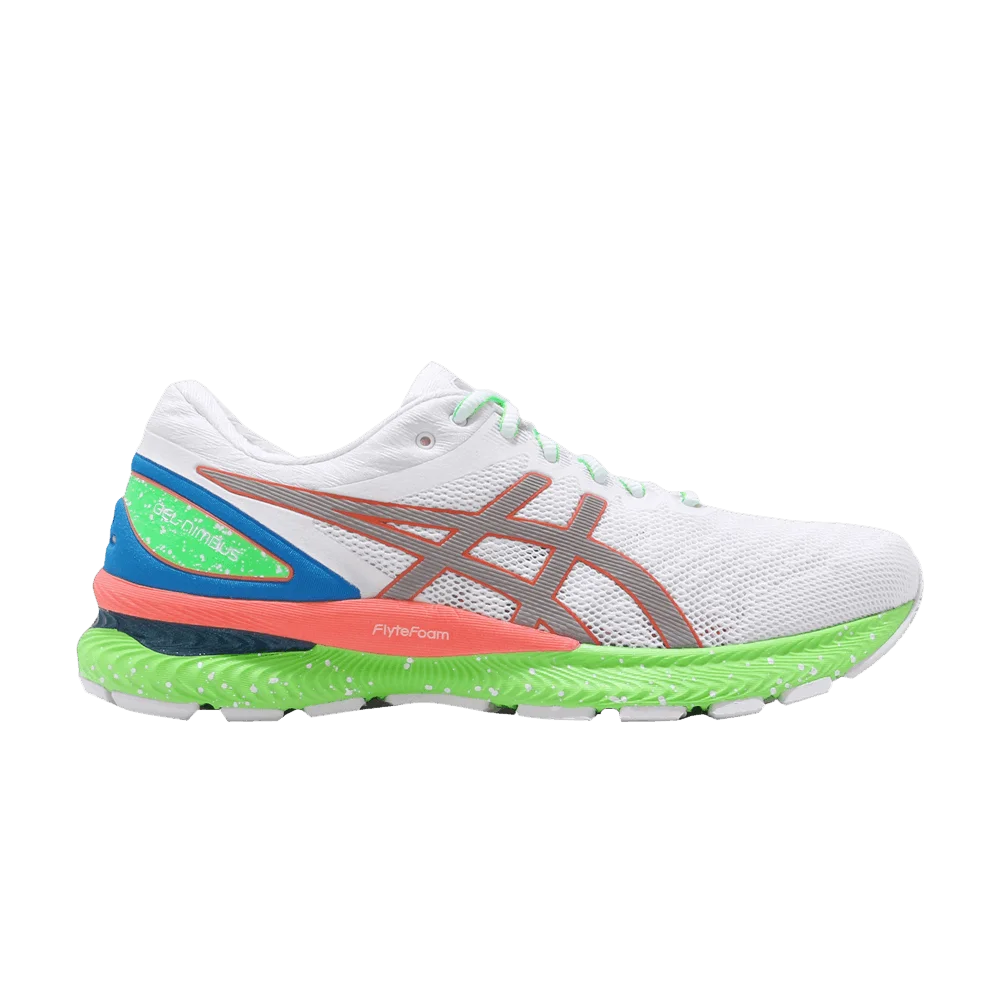 Кроссовки Asics Gel Nimbus 22 Lite-Show 'White Sunrise Red'