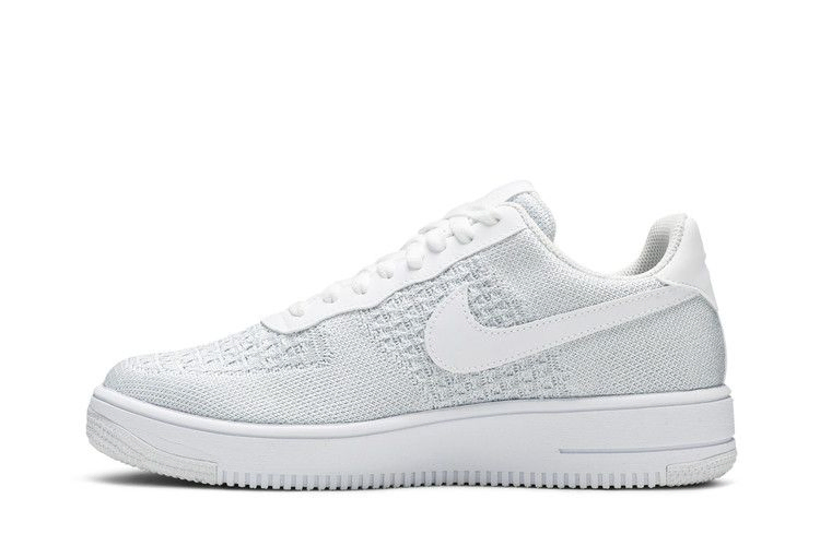 Кроссовки Nike Air Force 1 Flyknit Low 2.0 'Pure Platinum'