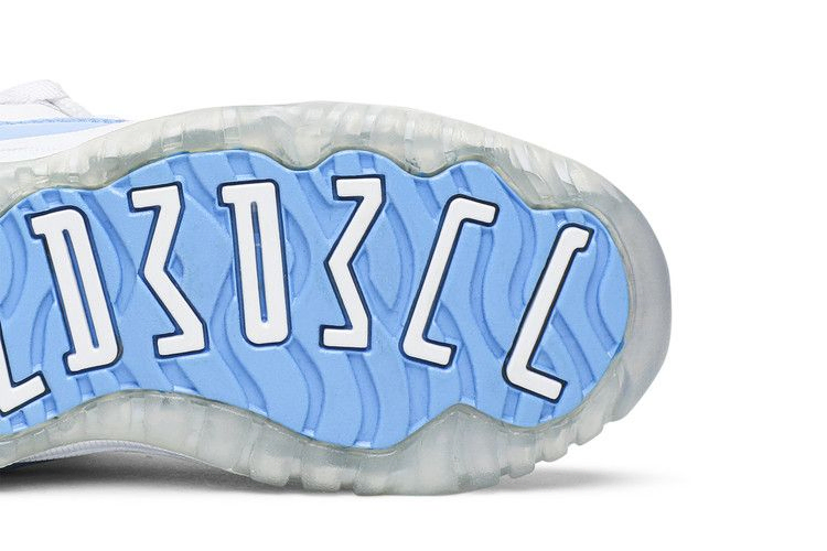Кроссовки Air Jordan 11 Retro Low BP 'UNC' 2017