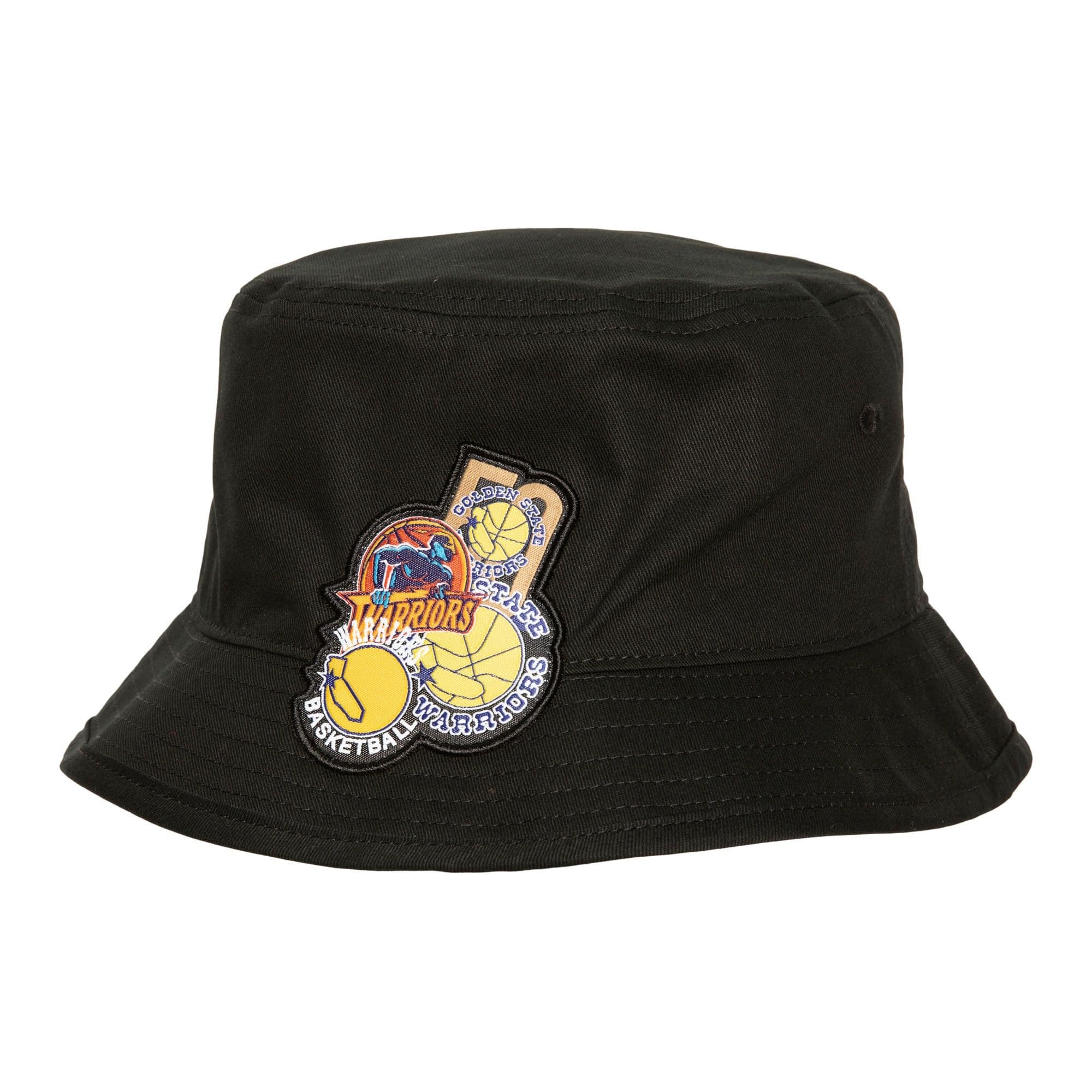 Панама Mitchell & Ness Logolap HWC Golden State Warriors Bucket Hat