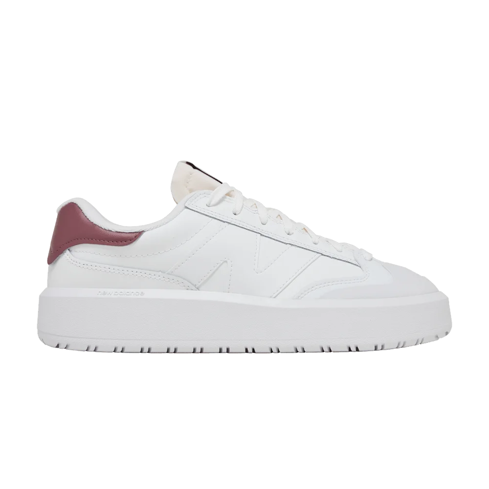 Кроссовки New Balance CT302 'White Washed Burgundy'