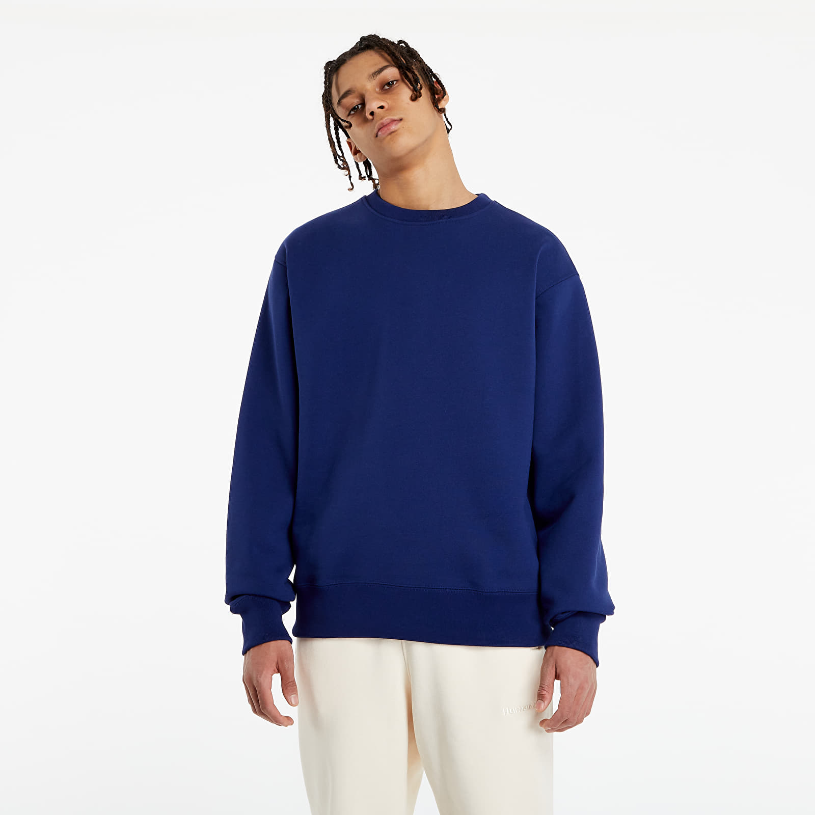 Свитшот adidas Pharrell Williams Basics Crewneck Sweatshirt Night Sky