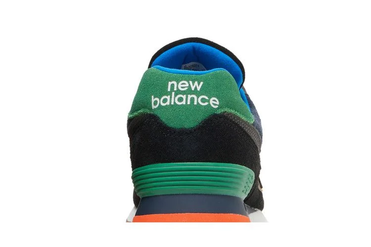 Кроссовки New Balance 574 'Black Varsity Green'