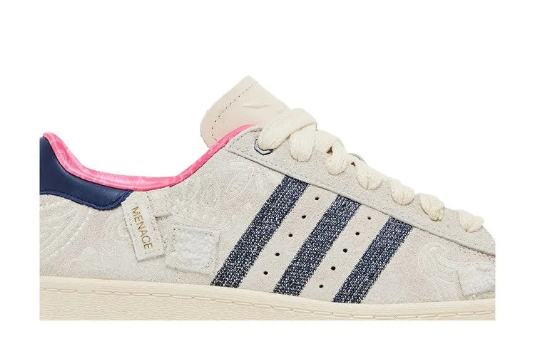 Кроссовки MENACE x adidas Superstar 82 'Wonder White Dark Blue'