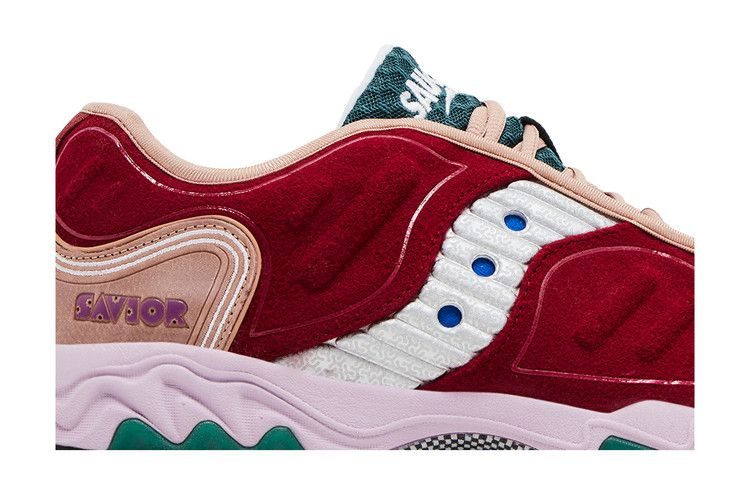Кроссовки Saucony Jae Tips x Matrix 'No Shoes In The House - Cranberry'