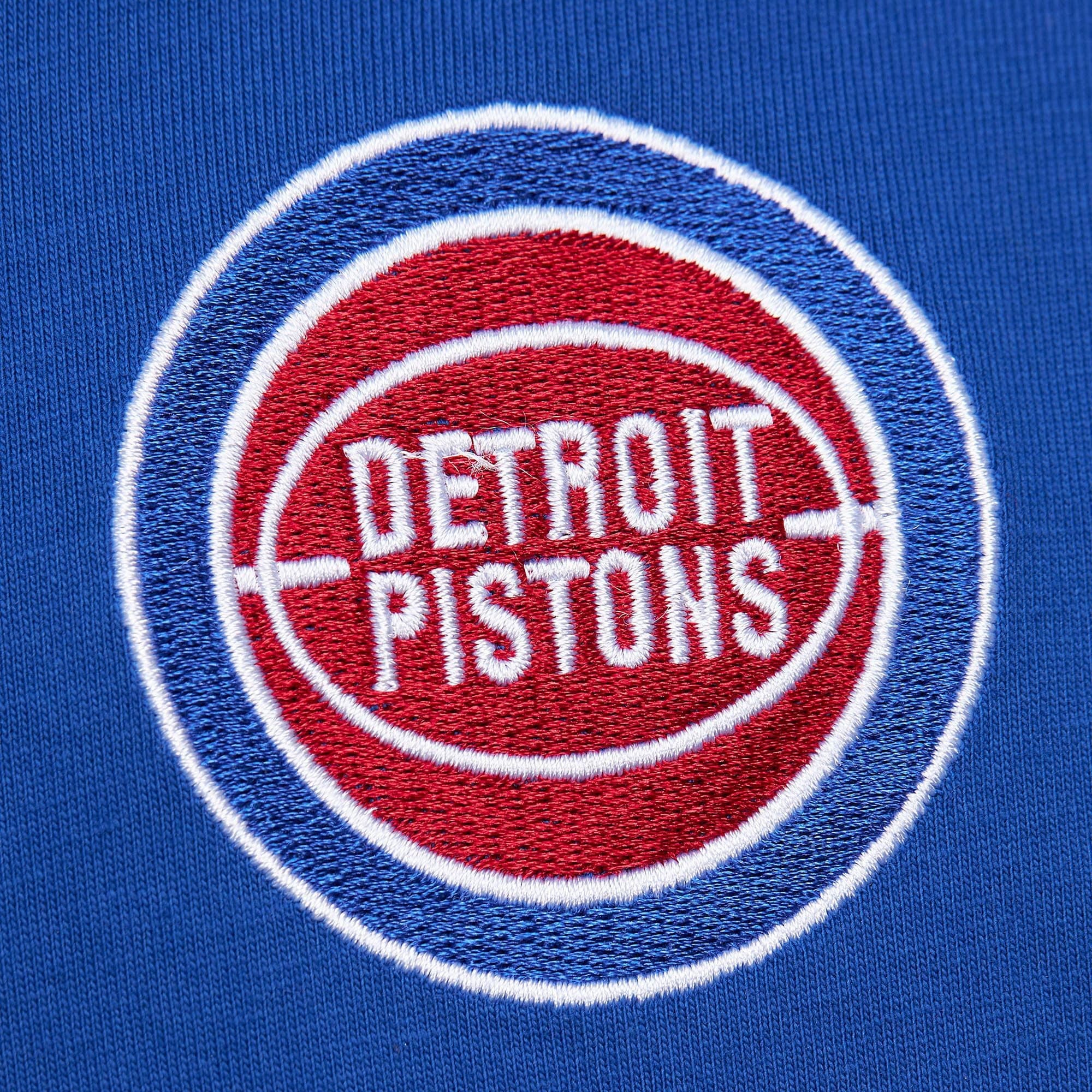 Футболка Mitchell & Ness Team OG 2.0 Premium SS Vintage Logo Detroit Pistons T-Shirt