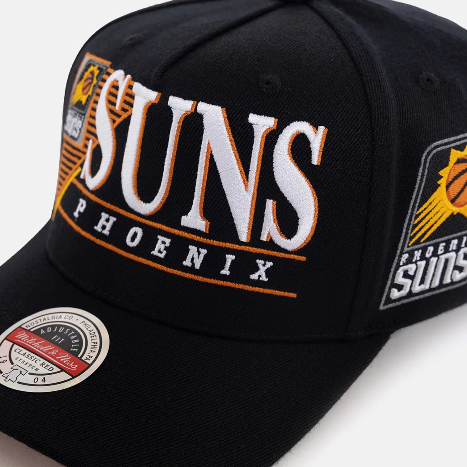 Mitchell-Ness-Phoenix-Suns-Horizon-Classic-Stretch-NBA-Snapback-Hat-3