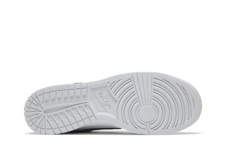 Кроссовки Nike Dunk Low 'Mini Swoosh - Football Grey Midnight Navy'